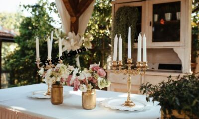 centerpieces at wedding receptions nyt