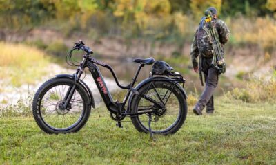 Electric hunting bike with insurance coverage details"