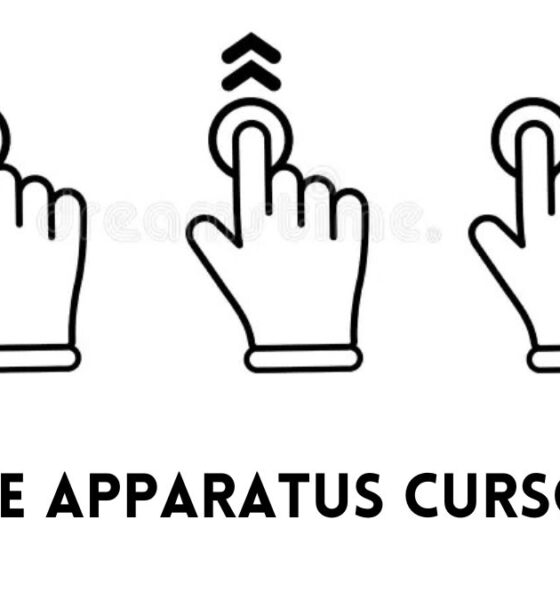 blue apparatus cursors