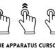 blue apparatus cursors