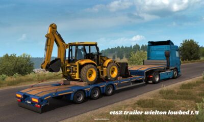 ets2 trailer wielton lowbed 1.4